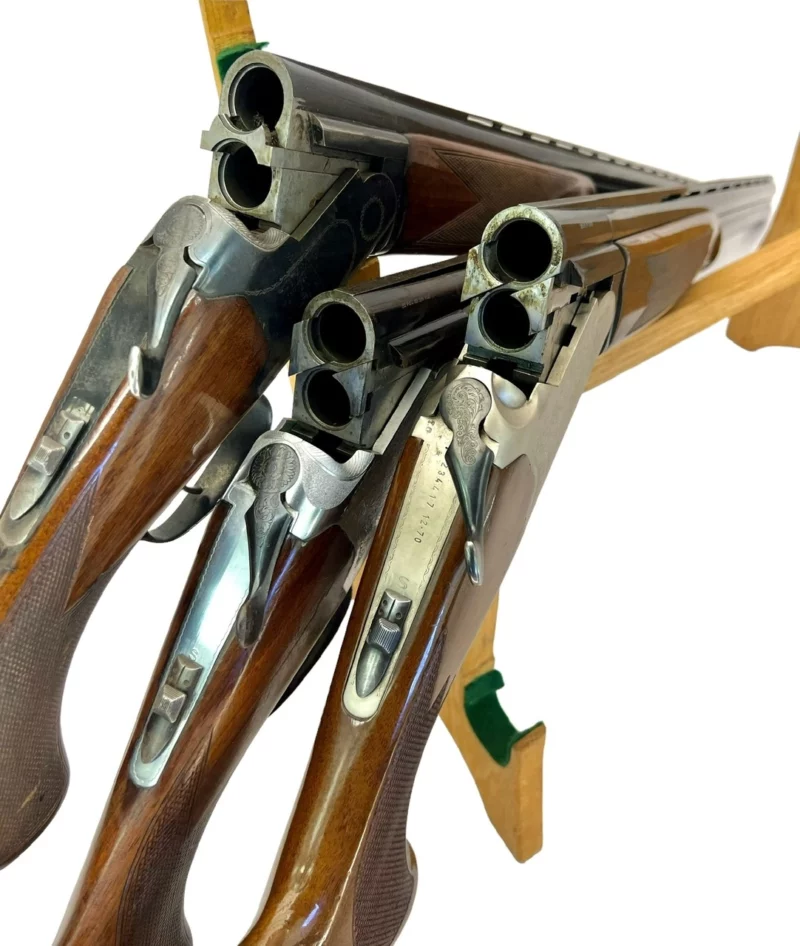 12ga O/U shotgun Spanish Lanber G-VG cond. Full/Mod - Image 3