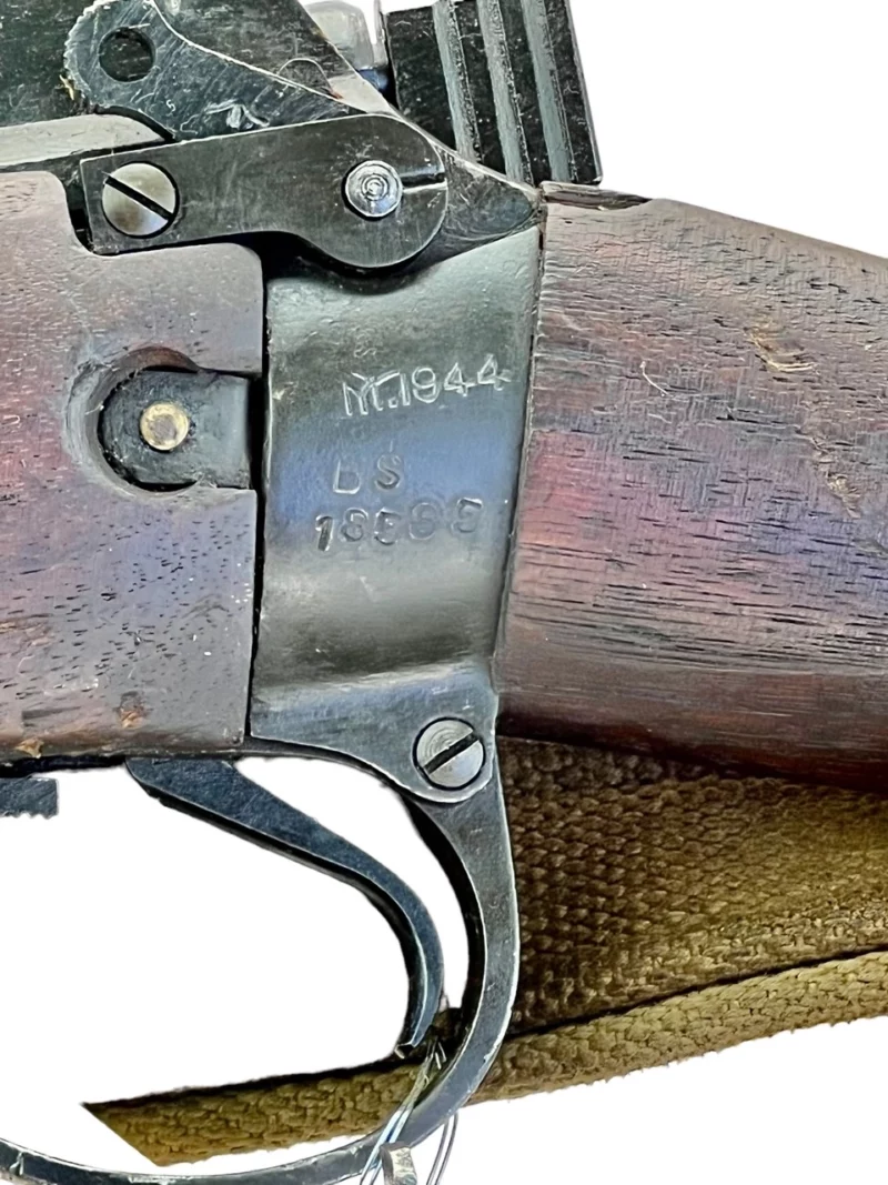Navy Arms Enfield #4 Mk 1 .303 World War II French Resistance 1944 Dated consecutive serial numbered pair matching serial number bolt - Image 23