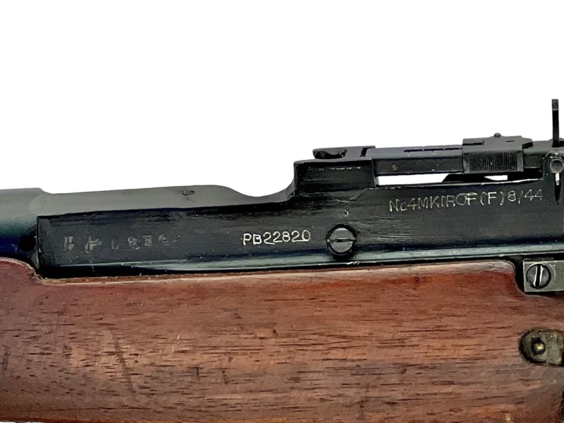 Navy Arms Enfield #4 Mk 1 .303 World War II French Resistance,1944 date "PP" marked, ROF(F) with matching bolt SN PP 0254 - Image 20