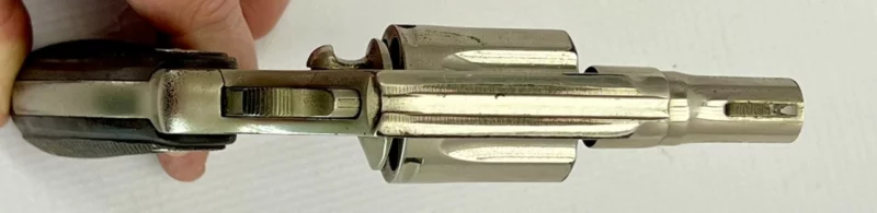 Colt Detective Special revolver 2" nickel .38 Spl., 2nd Issue 1971 Mfg SN B46404 - Image 4