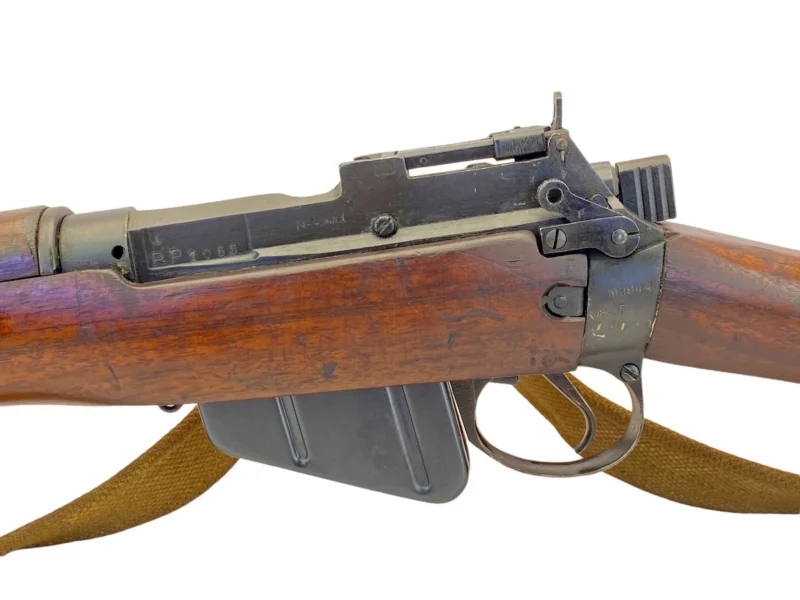 Navy Arms Enfield #4 Mk 1 .303 World War II French Resistance 1944 Dated "BT" marked matching serial number bolt PP 1055 - Image 13