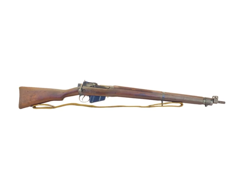 Navy Arms Enfield #4 Mk 1* .303 World War II French Resistance 1944 Dated "BT" and "PP" marked matching serial number bolt PP 1802 - Image 8
