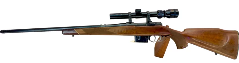 Czech BRNO Fox Model 2 bolt action rifle w/Tasco scope .222 REM. - Image 4