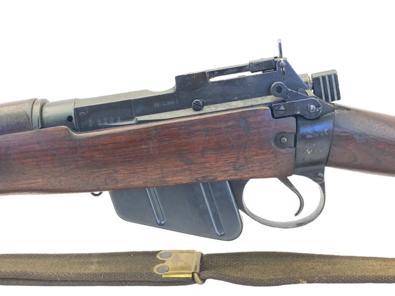 Navy Arms Enfield #4 Mk 1 .303 World War II French Resistance 1944 Dated "BT" and "PP" marked matching serial number bolt PP 0803 - Image 14