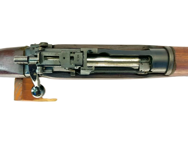 Navy Arms Enfield #4 Mk 1 .303 World War II French Resistance,1944 date "PP" marked, ROF(F) with matching bolt SN PP 1484 - Image 12