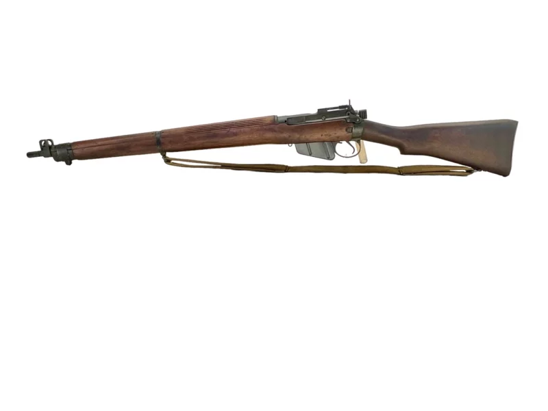 Navy Arms Enfield #4 Mk 1* .303 World War II French Resistance 1944 Dated "BS" and "PP" marked matching serial number bolt PP 0106 - Image 17