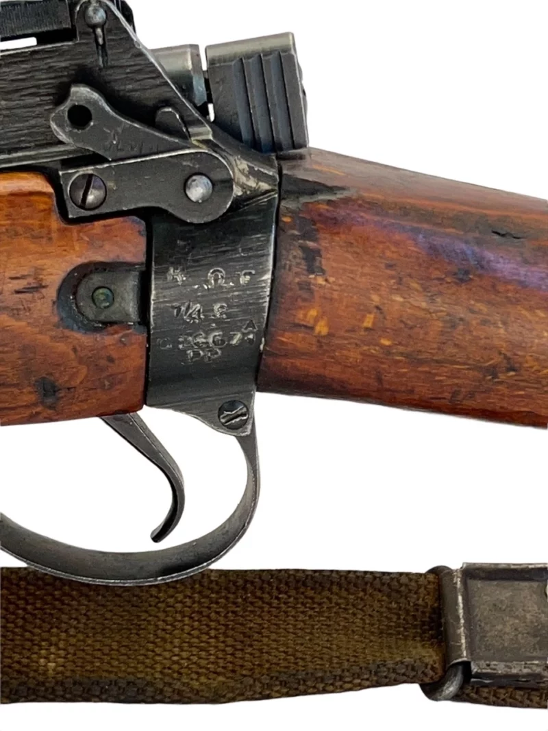 Navy Arms Enfield #4 Mk 1 .303 World War II French Resistance FTR Maltby matching serial number bolt SN PP 0442 - Image 21