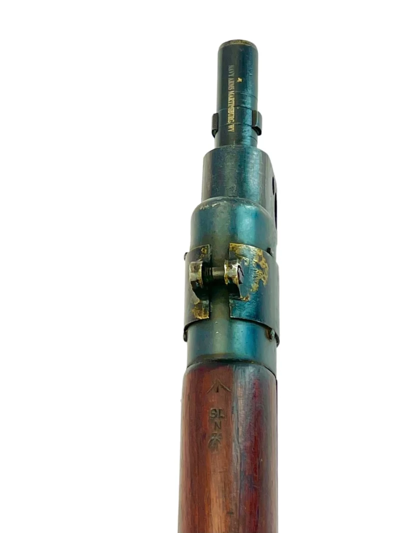 Navy Arms Enfield #4 Mk 1* .303 World War II French Resistance 1944 Dated "BS" and "PP" marked matching serial number bolt PP 0365 - Image 18