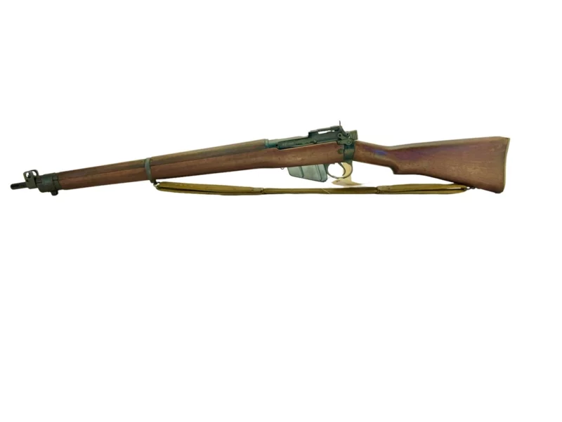 Navy Arms Enfield #4 Mk 1 .303 World War II French Resistance,1944 date "PP" marked, ROF(F) with matching bolt SN PP 0255 - Image 18