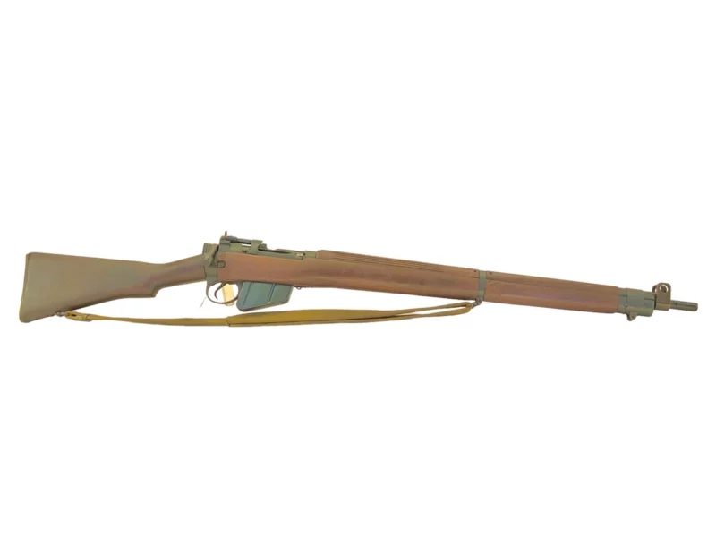 Navy Arms Enfield #4 Mk 1* .303 World War II French Resistance 1944 Dated "BT" marked matching serial number bolt PP 1678 - Image 10