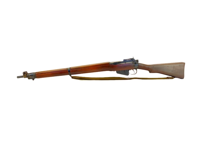 Navy Arms Enfield #4 Mk 1 .303 World War II French Resistance 1944 Dated "BT" marked matching serial number bolt PP 1570 - Image 11