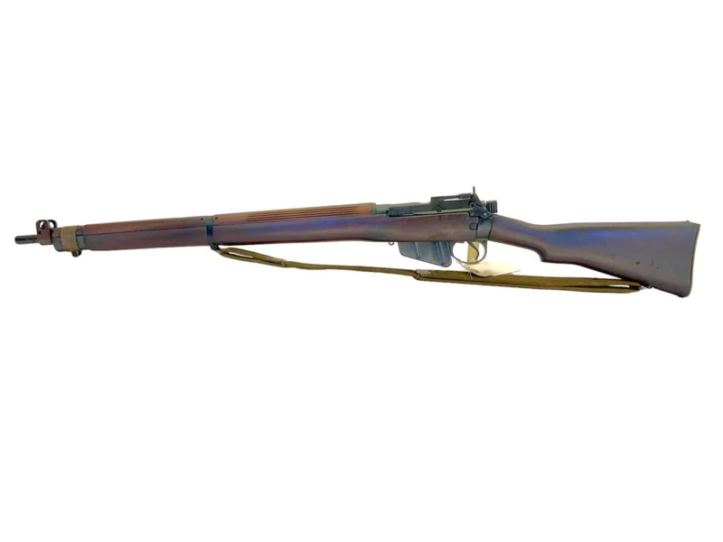 Navy Arms Enfield #4 Mk 1* .303 World War II French Resistance 1944 Dated "BS" marked matching serial number bolt PP 0782 - Image 20