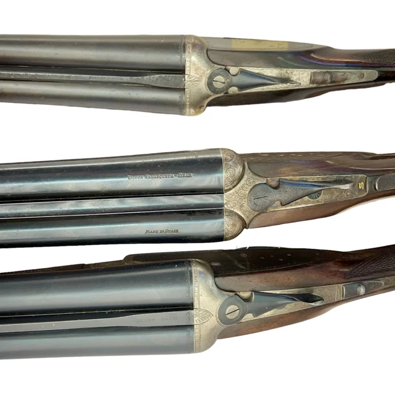Spanish side lock 12ga. Side by Side shotguns - Image 5