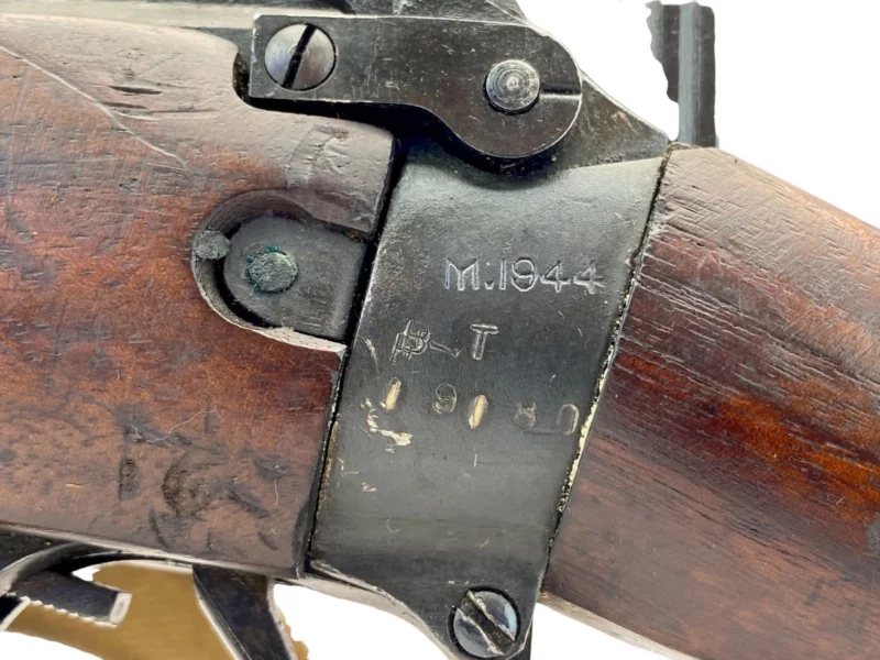 Navy Arms Enfield #4 Mk 1 .303 World War II French Resistance 1944 Dated "BT" marked matching serial number bolt PP 1055 - Image 9