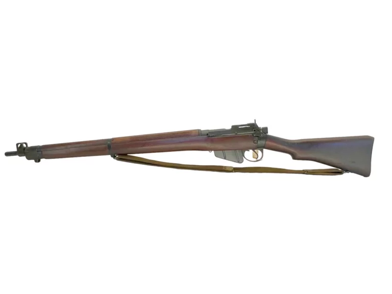 Navy Arms Enfield #4 Mk 1* .303 World War II French Resistance 1944 Dated "BS" marked matching serial number bolt PP 1932 - Image 18