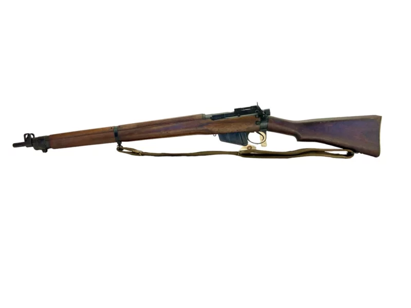 Navy Arms Enfield #4 Mk 1* .303 World War II French Resistance 1944 Dated "BS" marked matching serial number bolt PP 0647 - Image 18