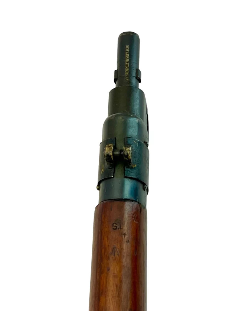 Navy Arms Enfield #4 Mk 1* .303 World War II French Resistance1944 Dated "BS" and "PP" marked non-matching serial number bolt PP 0126 - Image 19