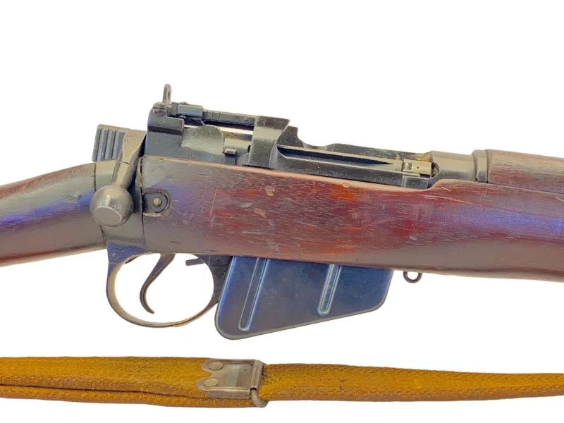 Navy Arms Enfield #4 Mk 1 .303 World War II French Resistance 1944 Dated "BT" and "PP" marked matching serial number bolt PP 0073 - Image 15