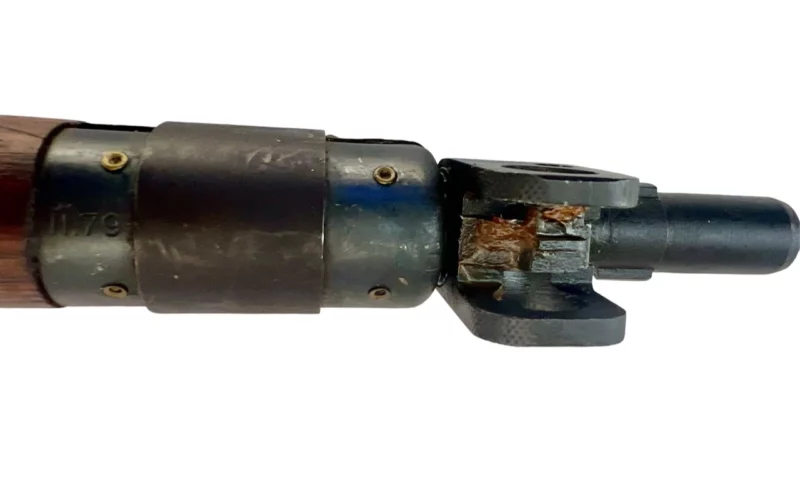 Navy Arms Enfield #4 Mk 1 .303 World War II French Resistance 1944 Dated "BT" and "PP" marked matching serial number bolt PP 1175 - Image 15
