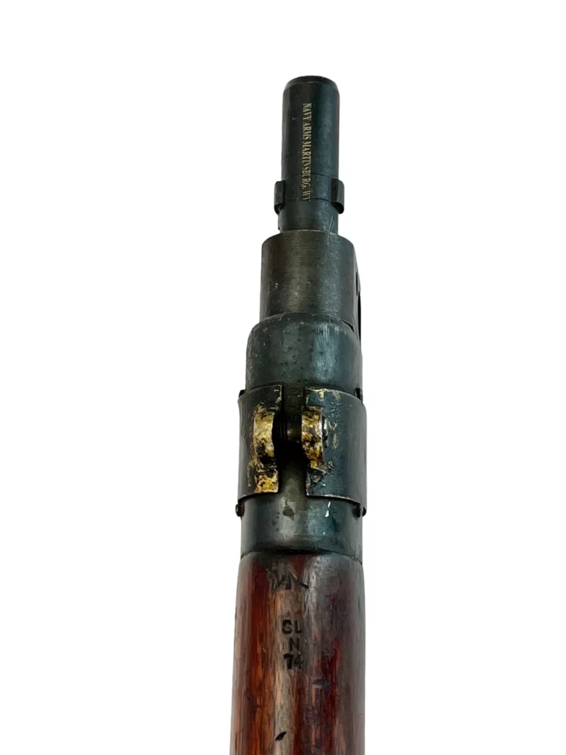 Navy Arms Enfield #4 Mk 1* .303 World War II French Resistance 1944 Dated "BT" and "PP" marked matching serial number bolt PP 0082 - Image 19