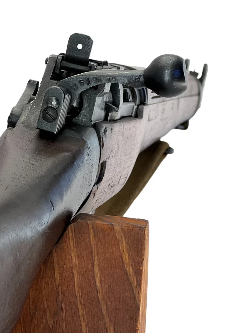 Navy Arms Enfield #4 Mk 1* .303 World War II French Resistance 1944 Dated "BS" and "PP" marked matching serial number bolt PP 1492 - Image 14