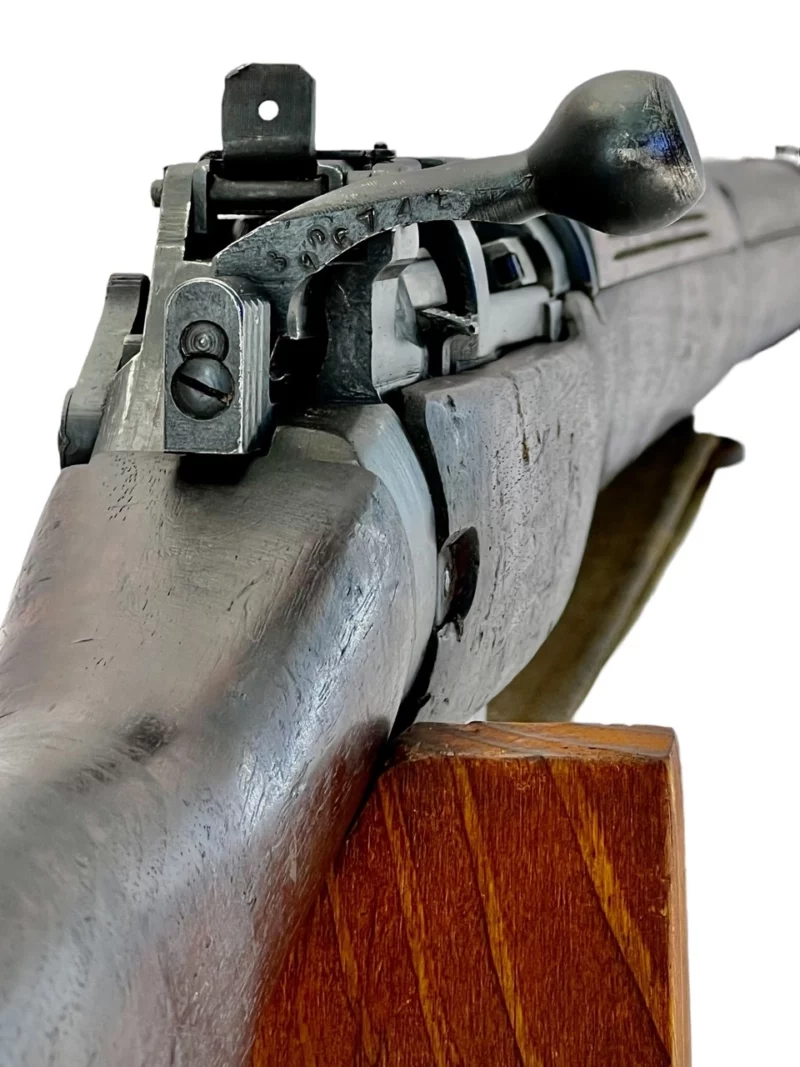 Navy Arms Enfield #4 Mk 1* .303 World War II French Resistance 1944 Dated "BS" marked matching serial number bolt PP 1609 - Image 16