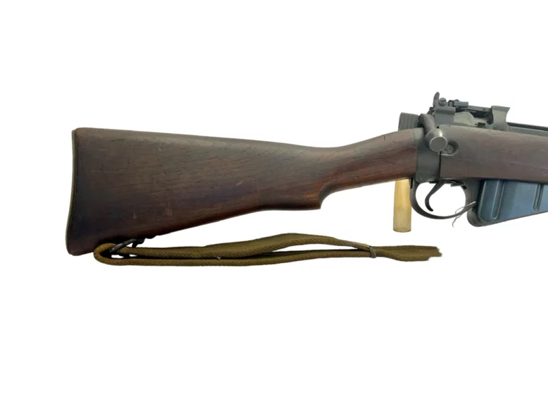 Navy Arms Enfield #4 Mk 1* .303 World War II French Resistance 1944 Dated "BT" marked non-matching SN bolt PP 1082 - Image 11