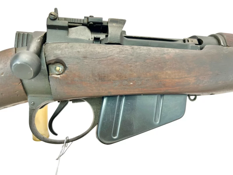 Navy Arms Enfield #4 Mk 1* .303 World War II French Resistance1944 Dated "BS" and "PP" marked non-matching serial number bolt PP 1127 - Image 12