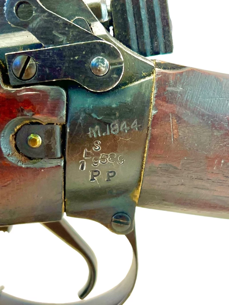 Navy Arms Enfield #4 Mk 1* .303 World War II French Resistance 1944 Dated "BS" and "PP" marked matching serial number bolt PP 0484 - Image 21