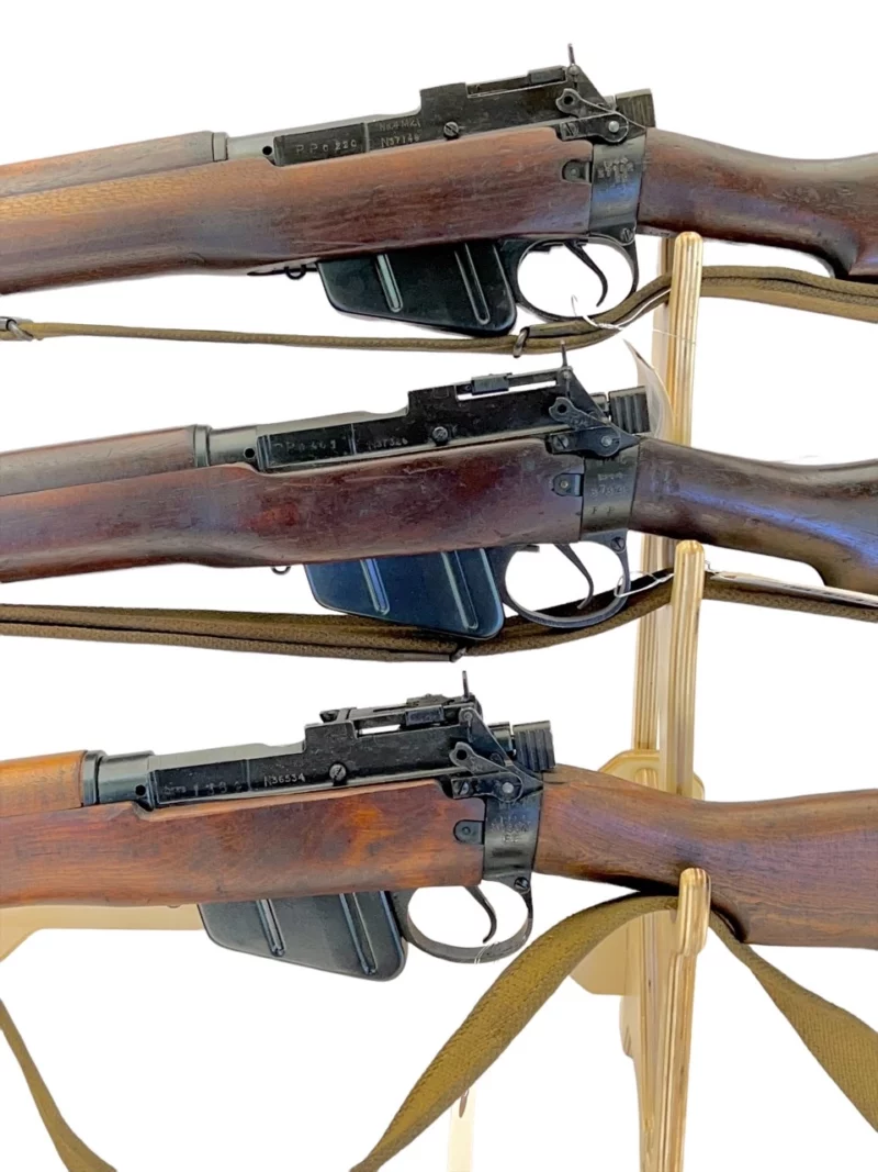 Navy Arms Enfield #4 Mk 1 .303 World War II French Resistance with matching bolt, zinc buttplate 1944 date M47/C "PP" marked - Image 17
