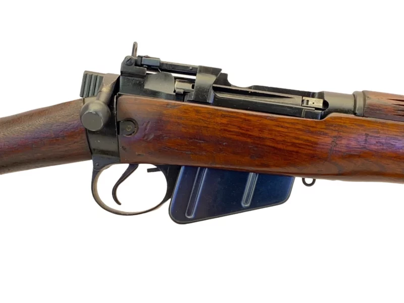 Navy Arms Enfield #4 Mk 1* .303 World War II French Resistance 1944 Dated "BT" marked matching serial number bolt PP 1314 - Image 17