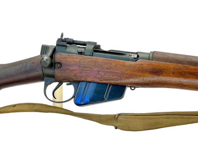 Navy Arms Enfield #4 Mk 1* .303 World War II French Resistance 1944 Dated "BS" and "PP" marked matching serial number bolt PP 0890 - Image 9