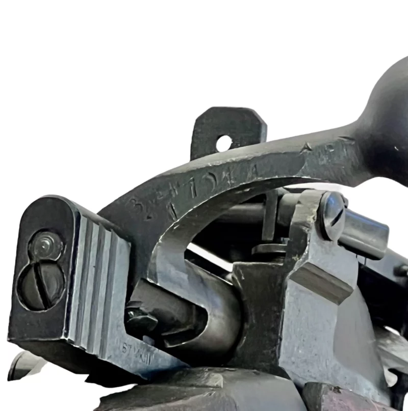 Navy Arms Enfield #4 Mk 1* .303 World War II French Resistance1944 Dated "BS" and "PP" marked non-matching serial number bolt PP 0839 - Image 15