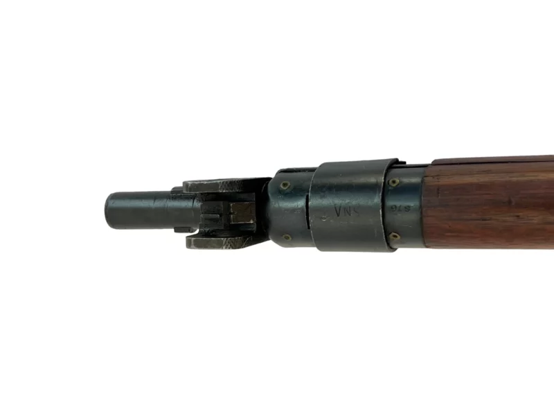 Navy Arms Enfield #4 Mk 1* .303 World War II French Resistance1944 Dated "BS" marked matching serial number bolt PP 1662 - Image 16