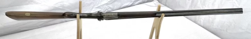 side by side 410ga hammer shotgun Belgium made SN 26941 - Image 5