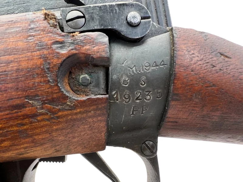 Navy Arms Enfield #4 Mk 1* .303 World War II French Resistance1944 Dated "BS" and "PP" marked non-matching serial number bolt PP 1341 - Image 22