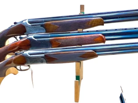 12ga O/U shotgun Spanish single trigger G-VG cond. Full/Modified