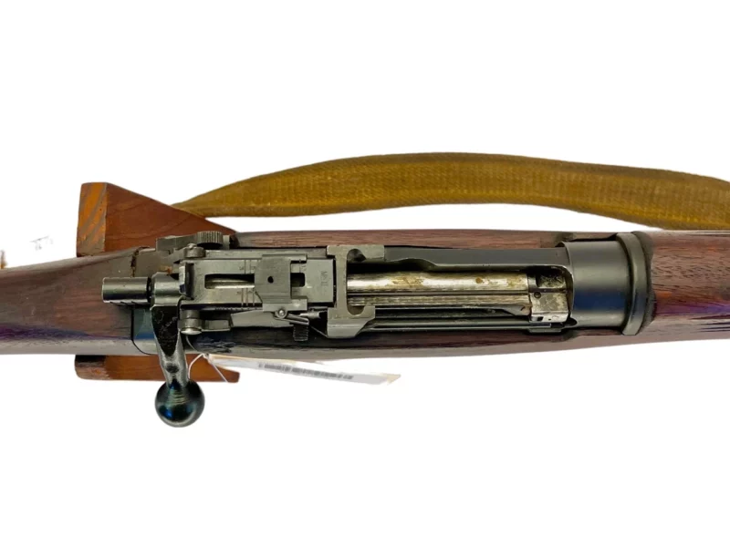 Navy Arms Enfield #4 Mk 1* .303 World War II French Resistance 1944 Dated "BS" marked matching serial number bolt PP 1797 - Image 14