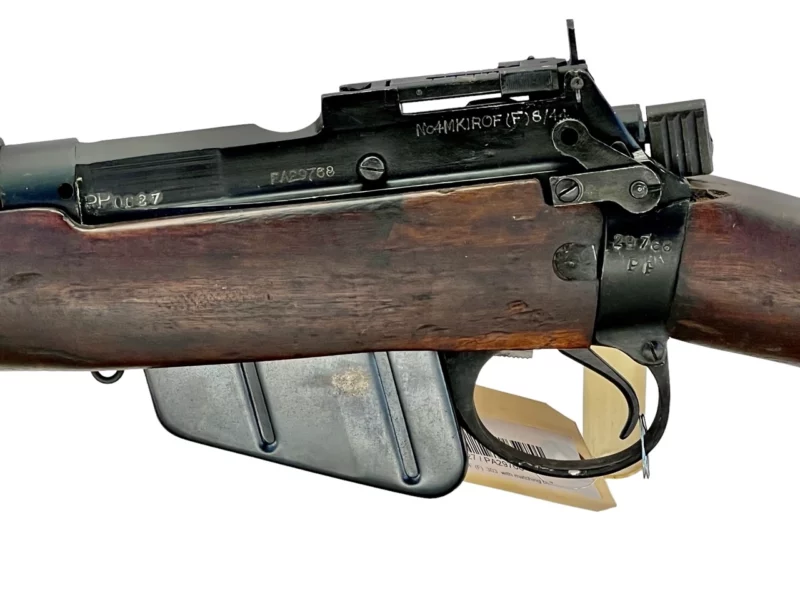 Navy Arms Enfield #4 Mk 1 .303 World War II French Resistance,1944 date "PP" marked, ROF(F) with matching bolt SN PP 0627 - Image 20
