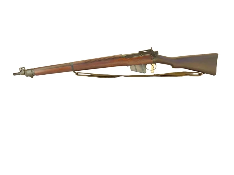 Navy Arms Enfield #4 Mk 1* .303 World War II French Resistance 1944 Dated "BS" and "PP" marked matching serial number bolt PP 0661 - Image 20