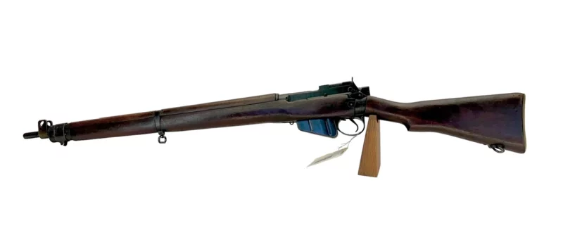 Navy Arms Enfield #4 Mk 1 .303 World War II French Resistance 1944 Dated "BT" and "PP" marked non-matching serial number bolt PP 0435 - Image 20