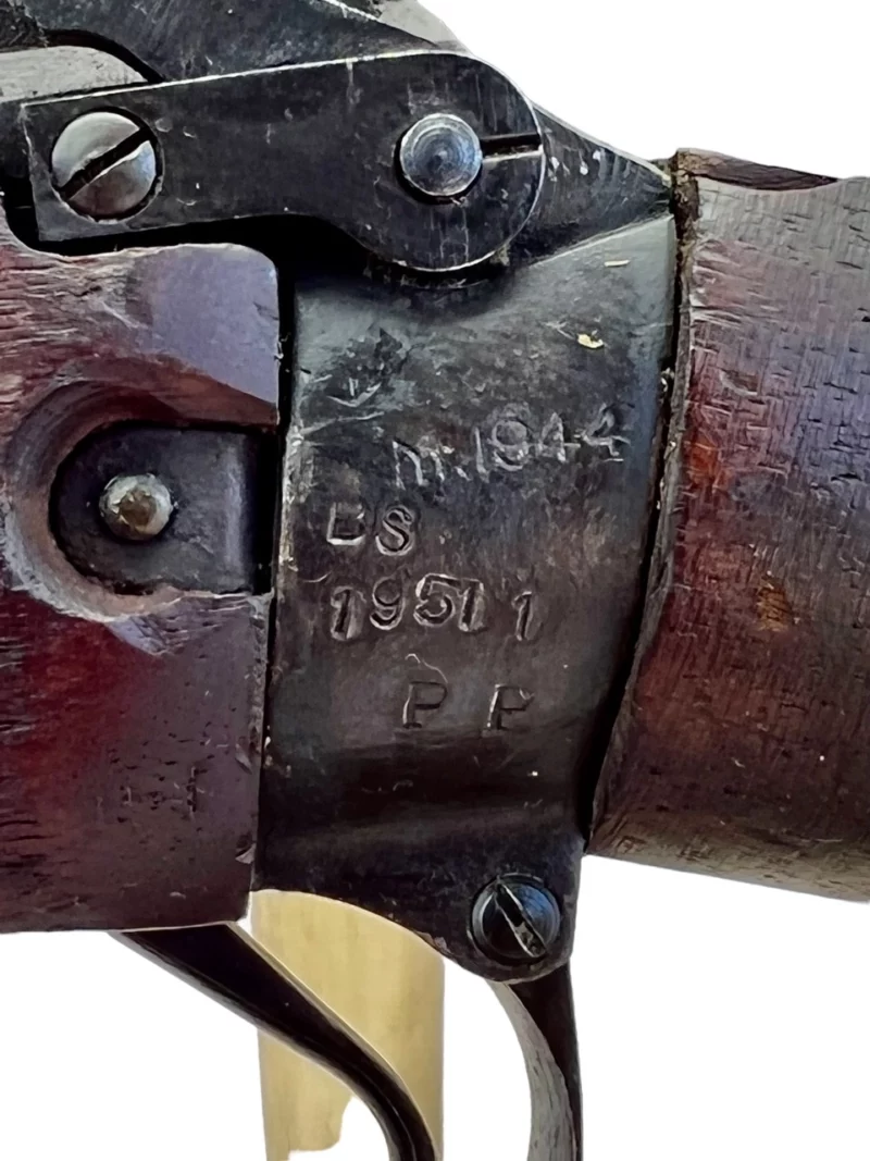 Navy Arms Enfield #4 Mk 1* .303 World War II French Resistance 1944 Dated "BS" and "PP" marked matching serial number bolt PP 1429 - Image 21