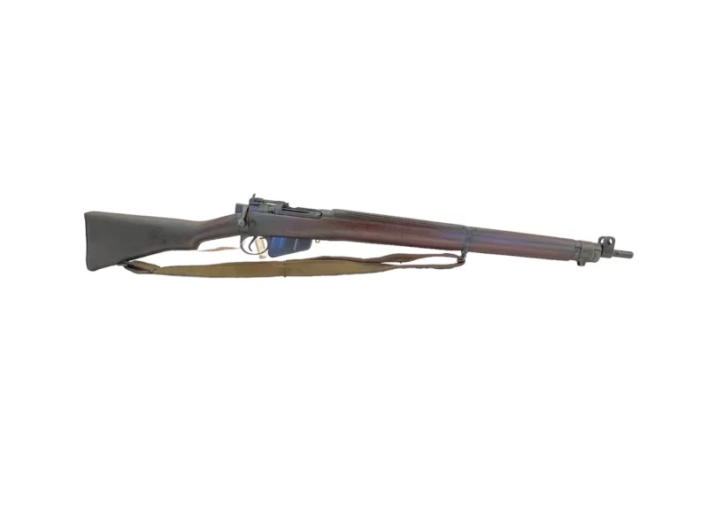 Navy Arms Enfield #4 Mk 1* .303 World War II French Resistance 1944 Dated "BS" marked matching serial number bolt PP 1861 - Image 10