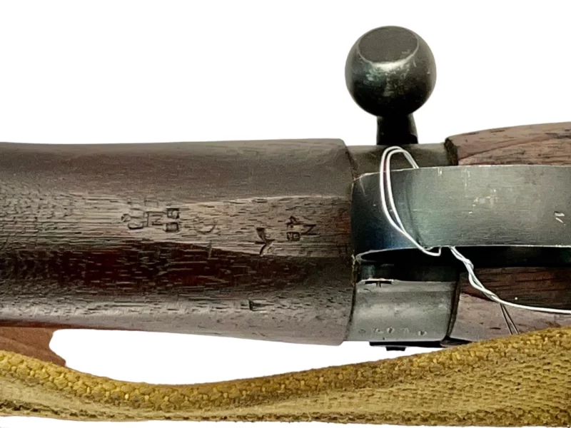 Navy Arms Enfield #4 Mk 1* .303 World War II French Resistance 1944 Dated "BT" marked non-matching SN bolt PP 1130 - Image 19