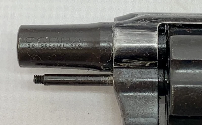 Colt Cobra revolver 2" blue .38Spl, Gen 1 1966 Mfg - Image 10