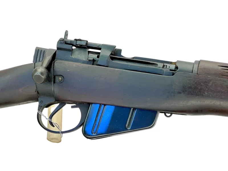 Navy Arms Enfield #4 Mk 1 .303 World War II French Resistance,1944 date "PP" marked, ROF(F) with matching bolt SN PP 0675 - Image 10