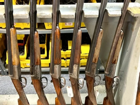 Coach Gun 18.75" .12 gauge Side by Side shotgun with ejectors Spanish
