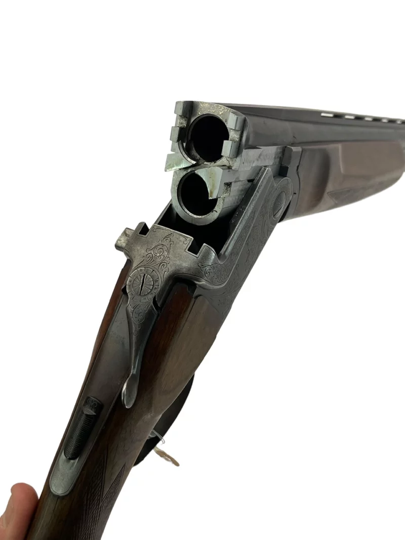 12ga O/U shotgun SKB 500 Japan made single trigger good condition SN CM611446 - Image 11