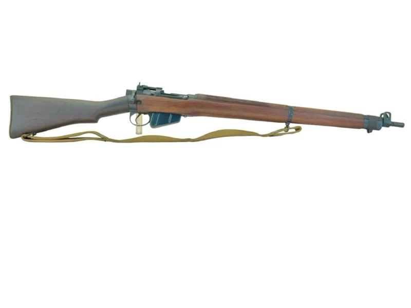 Navy Arms Enfield #4 Mk 1* .303 World War II French Resistance 1944 Dated "BT" and "PP" marked matching serial number bolt PP 1079 - Image 11