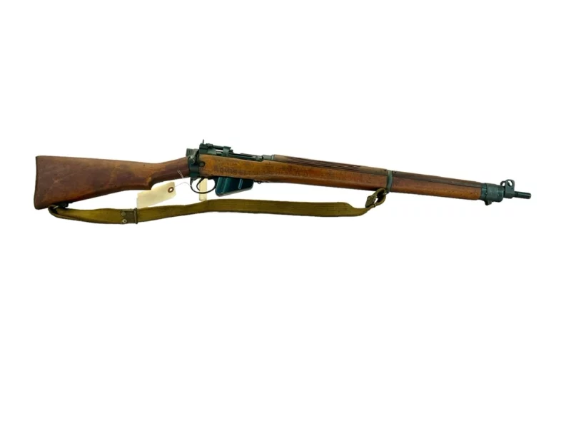 Navy Arms Enfield #4 Mk 1 .303 World War II French Resistance,1944 date "PP" marked, ROF(F) with matching bolt SN PP 0673 - Image 12